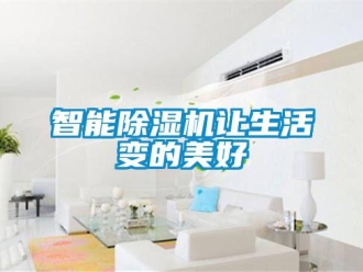 行业新闻智能除湿机让生活变的美好