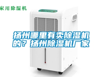 企业新闻扬州哪里有卖除湿机的？扬州除湿机厂家
