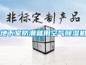 行业新闻地下室防潮就用空气除湿机