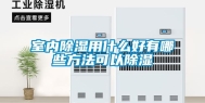 室内除湿用什么好有哪些方法可以除湿