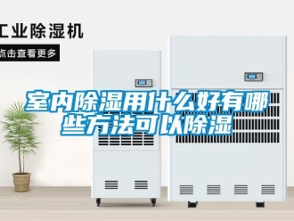 企业新闻室内除湿用什么好有哪些方法可以除湿