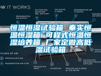 知识百科恒温恒湿试验箱 奉实恒温恒湿箱 可程式恒温恒湿培养箱 厂家定做高低温试验箱