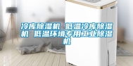 冷库除湿机 低温冷库除湿机 低温环境专用工业除湿机