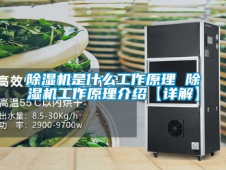 行业新闻除湿机是什么工作原理 除湿机工作原理介绍【详解】
