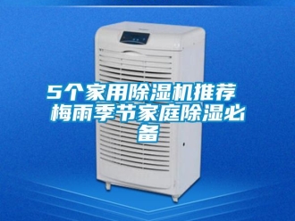 常见问题5个家用除湿机推荐 梅雨季节家庭除湿必备