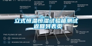 立式恒温恒湿试验箱测试 返回列表页