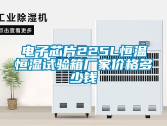 知识百科电子芯片225L恒温恒湿试验箱厂家价格多少钱