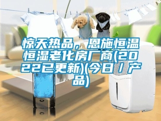 知识百科惊天热品，恩施恒温恒湿老化房厂商(2022已更新)(今日／产品)