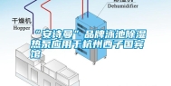 “安诗曼”品牌泳池除湿热泵应用于杭州西子国宾馆