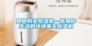 如何购买除湿机—依照你生活的环境来买除湿机
