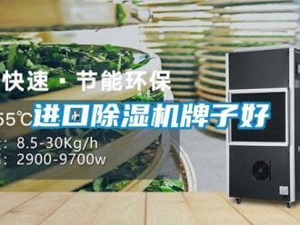 行业新闻进口除湿机牌子好