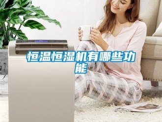 知识百科恒温恒湿机有哪些功能
