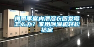 梅雨季室内潮湿衣服发霉怎么办？家用除湿机轻松搞定