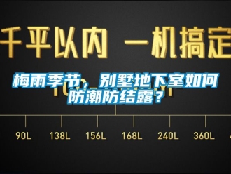 企业新闻梅雨季节，别墅地下室如何防潮防结露？