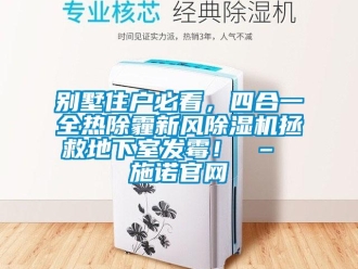 常见问题别墅住户必看，四合一全热除霾新风除湿机拯救地下室发霉！ – 施诺官网