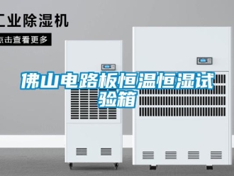 知识百科佛山电路板恒温恒湿试验箱