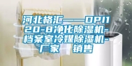 河北格汇——DPI120-8净化除湿机-档案室冷媒除湿机-厂家  销售