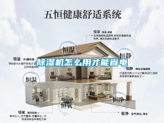 行业新闻除湿机怎么用才能省电