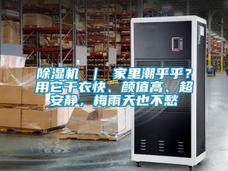 企业新闻除湿机 ｜ 家里潮乎乎？用它干衣快、颜值高、超安静，梅雨天也不愁