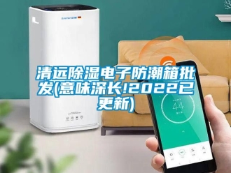 常见问题清远除湿电子防潮箱批发(意味深长!2022已更新)
