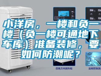 企业新闻小洋房，一楼和负一楼（负一楼可通地下车库）准备装修，要如何防潮呢？