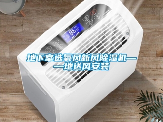 常见问题地下室选氧风新风除湿机——地送风安装