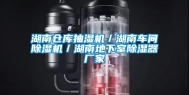 湖南仓库抽湿机／湖南车间除湿机／湖南地下室除湿器厂家