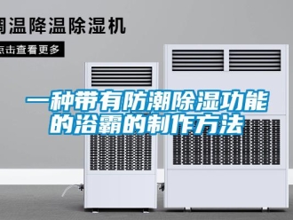 常见问题一种带有防潮除湿功能的浴霸的制作方法