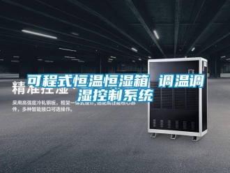 知识百科可程式恒温恒湿箱 调温调湿控制系统