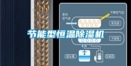 节能型恒温除湿机