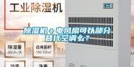 除湿机＋电风扇可以部分替代空调么？
