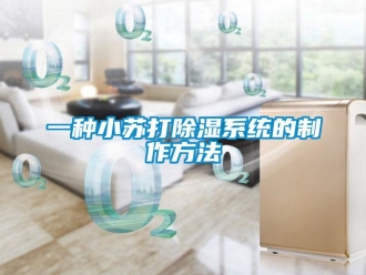 行业新闻一种小苏打除湿系统的制作方法