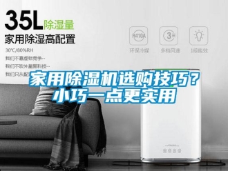 行业新闻家用除湿机选购技巧？小巧一点更实用