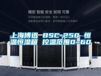 知识百科上海博迅 BSC-250 恒温恒湿箱 控温范围0~60℃
