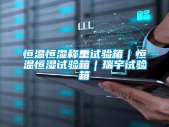 知识百科恒温恒湿称重试验箱｜恒温恒湿试验箱｜瑞宇试验箱