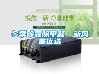 企业新闻冬季除霾除甲醛，新风是优选
