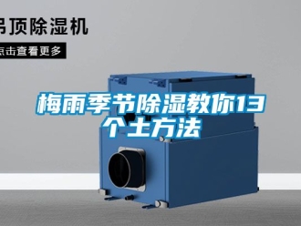 企业新闻梅雨季节除湿教你13个土方法