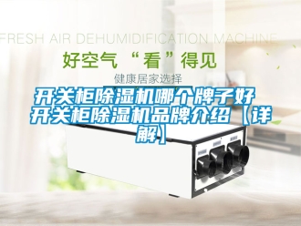 企业新闻开关柜除湿机哪个牌子好 开关柜除湿机品牌介绍【详解】