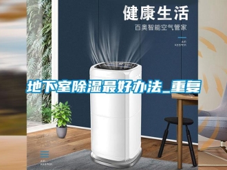 企业新闻地下室除湿最好办法_重复