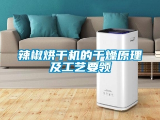 行业新闻辣椒烘干机的干燥原理及工艺要领