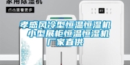 孝感风冷型恒温恒湿机 小型展柜恒温恒湿机厂家直供