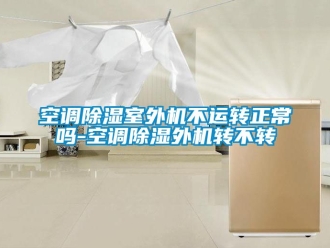 行业新闻空调除湿室外机不运转正常吗-空调除湿外机转不转