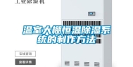 温室大棚恒温除湿系统的制作方法