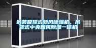 吊装吸顶式新风除湿机，吊装式中央新风除湿一体机
