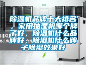 企业新闻除湿机品牌十大排名，家用抽湿机哪个牌子好，除湿机什么品牌好，除湿机什么牌子除湿效果好