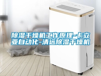 企业新闻除湿干燥机工作原理-卡立亚自动化-清远除湿干燥机