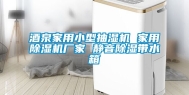 酒泉家用小型抽湿机 家用除湿机厂家 静音除湿带水箱